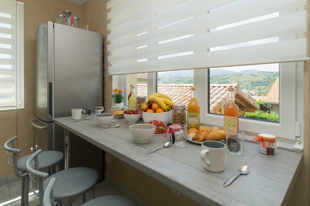 Guest House Domaine Des Grouilleres Saint-Clair-du-Rhone 외부 사진